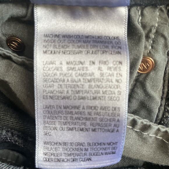 MOTHER Size 26 The High Waisted Looker Jeans Coffee Tea or Me Wash Skinny Dark - Picture 7 of 9